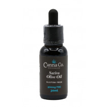 CannaCo Olive Oil Tincture - Sativa (900mg THC) *Gluten Free*