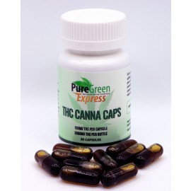 PGE Canna Caps - 100mg THC (30 Count Bottle)
