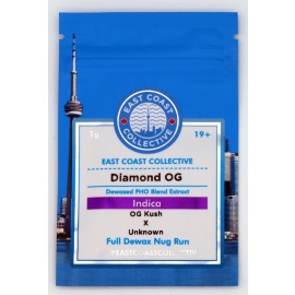 East Coast Collective Shatter *80-90% THC* Diamond OG