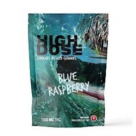 Bodega *High Dose* Gummy - Blue Raspberry (1500mg THC)